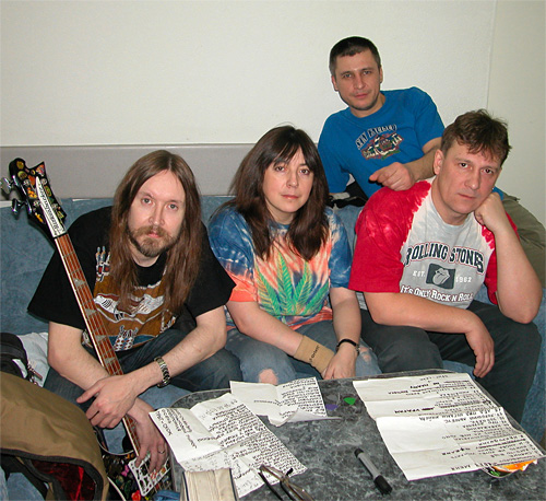 Последняя съемка группы, Уфа, 08.02.08(фото С.Попкова)
